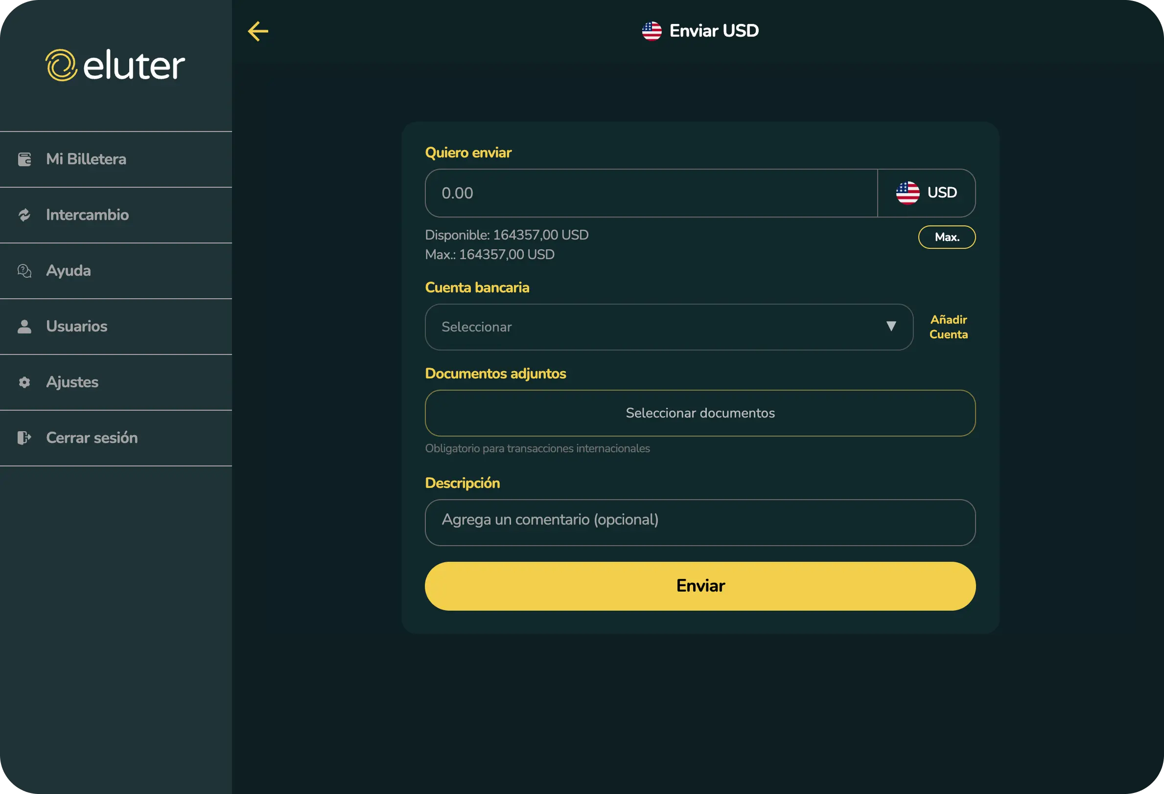Pagos internacionales